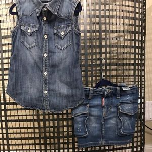 Dsquared2 youth outfit- 2  pieces